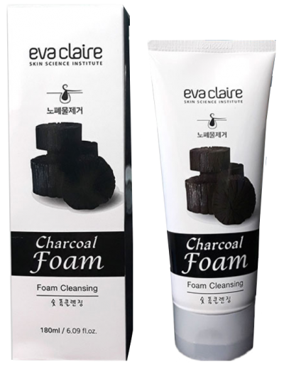 EVACLAIRE CHARCOAL FOAM CLEANSING