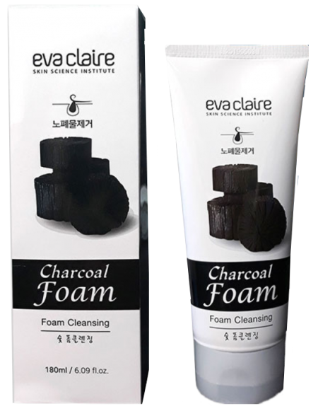 EVACLAIRE CHARCOAL FOAM CLEANSING