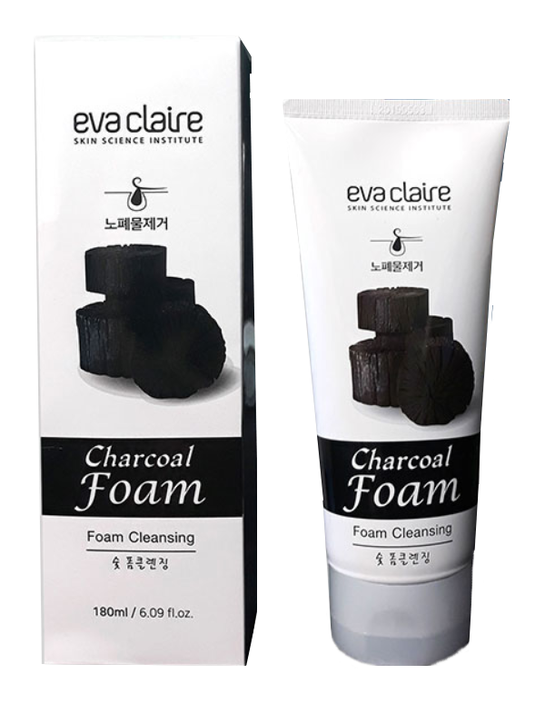 EVACLAIRE CHARCOAL FOAM CLEANSING