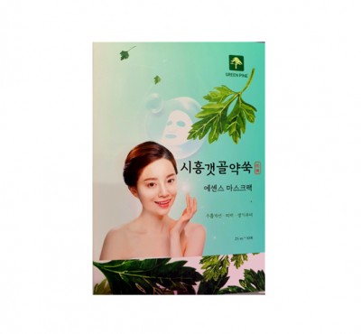 Mugwort mask pack